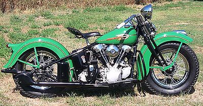 1938 Harley-Davidson Knuckelhead Right Side