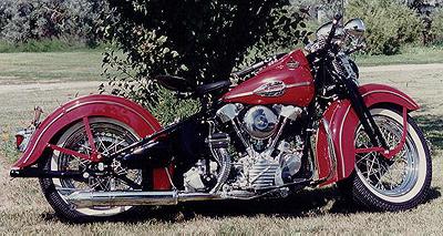 1941 Harley-Davidson Knuckelhead Right Side