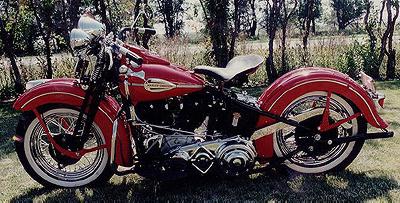 1941 Harley-Davidson Knuckelhead Left Side