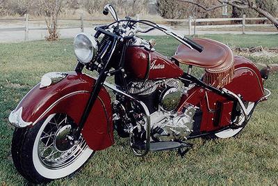 1947 Indian Chief Left Side