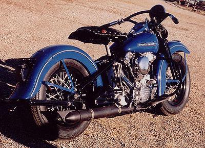 1947 Harley-Davidson Knucklehead Right Side