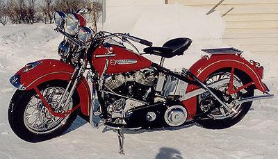 1948 Harley-Davidson Panhead Left Side