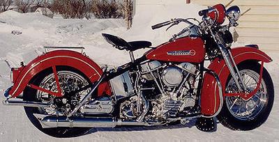 1948 Harley-Davidson Panhead Right Side