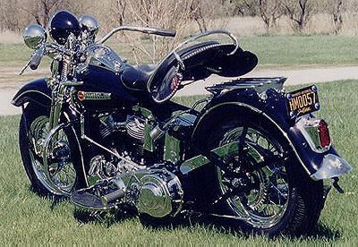 1948 Harley-Davidson Panhead Left Side