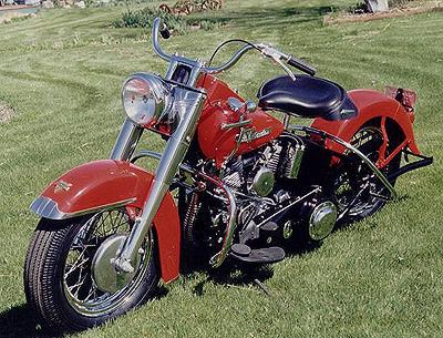 1955 Harley-Davidson Panhead Left Side