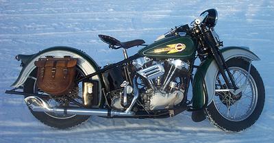 1936 Harley-Davidson Knuckelhead Right Side