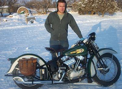 Matt Olsen 1936 Knucklehead