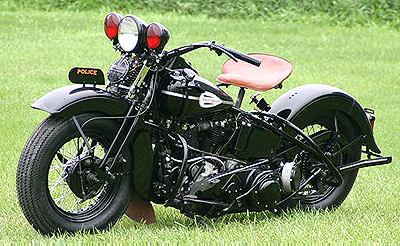 1945 Harley Davidson Knuckelhead Police