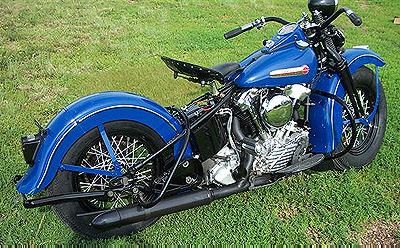 1947 Harley-Davidson Knucklehead Right Side