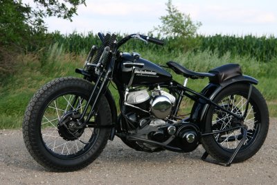 1952 Harley-Davidson WRTT Left Side