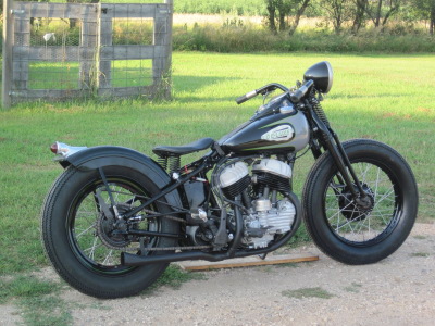 1941 Harley-Davidson WLA Bobber Right Side