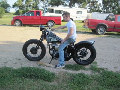 1941 Harley-Davidson WLA Bobber Left Side