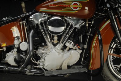 1937 Harley-Davidson Knuckelhead Engine