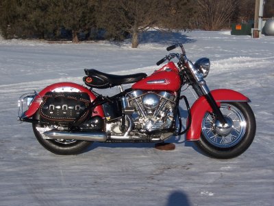 1949 Harley-Davidson Panhead Right Side