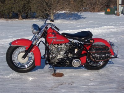 1949 Harley-Davidson Panhead Left Side