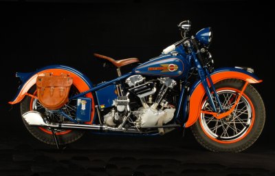 1936 Harley-Davidson Knuckelhead Right Side